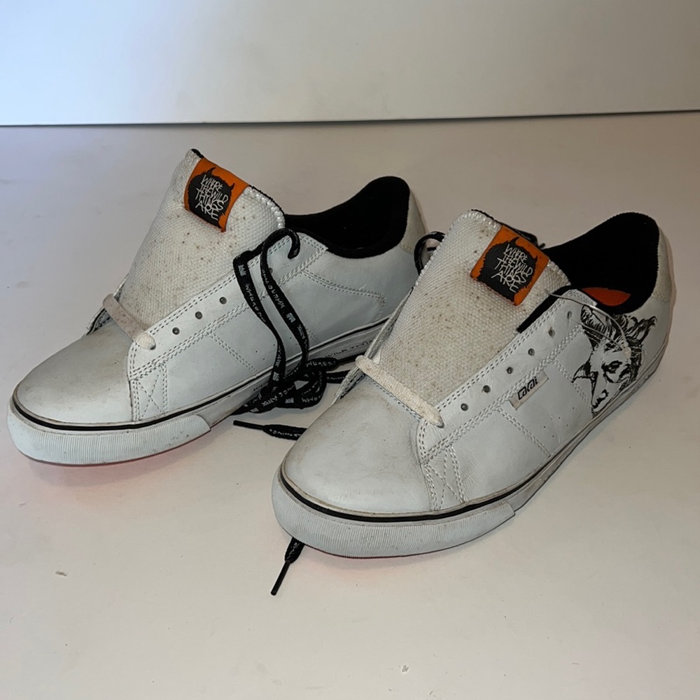 LAKAI “ Where the Wild Things Are” Skate Shoes, Rick Howard NWOT